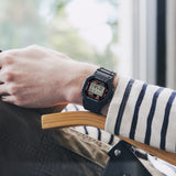 CASIO G-SHOCK DW-5600RL-1DR-P DIGITAL BLACK AND RED WATCH