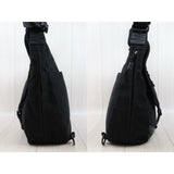 Chanel 25042418 Coco Mark Sports Line Canvas Shoulder Bag Black Made In 2003～2004 (Good Condition)