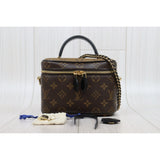 Louis Vuitton S25032614 Monogram Vanity Handbag (Very Good Condition)