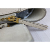 Celine B25041506 Leather Calf Belt Nano Beige Handbag (Very Good Condition)