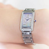 CITIZEN ECO-DRIVE EW5620-55 SERIES STEEL BRACELET WATCH