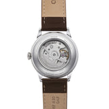 ORIENT RA-AC0M15Y30B BAMBINO VERSION 7 BEIGE DIAL BROWN LEATHER WATCH