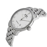 Mido Baroncelli White Dial Grey Stainless Steel Strap Men Watch M86004261