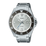 CASIO STANDARD STAINLESS STEEL MDV-107D SERIES WATCH