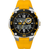 Caterpillar Consign Yellow Silicone Strap Men Watch ME.145.27.137