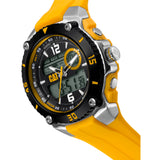 Caterpillar Consign Yellow Silicone Strap Men Watch ME.145.27.137