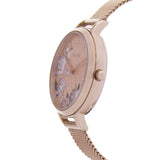 Oui & Me Rose Gold Dial Milanese Strap Women Watch ME010105