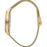 Oui & Me Floral Dial Gold Milanese Strap Women Watch ME010230