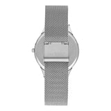 Oui & Me Floral Dial Silver Milanese Strap Women Watch ME010253