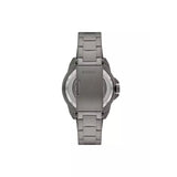 Fossil Bronson Automatic Gray Stainless Steel Strap Men Watch ME3218