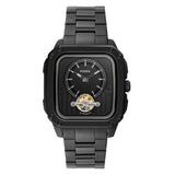 Fossil Automatic Black Dial And Stainless Steel Strap Men Watch ME3238