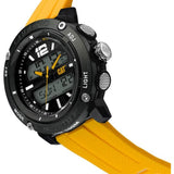 Caterpillar Consign Yellow Silicone Strap Men Watch MF.145.27.111