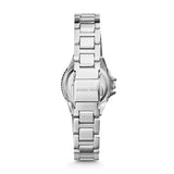 Michael Kors White Dial Silver Stainless Steel Strap Women Watch MK4698