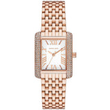 Michael Kors White Dial Rose Gold Stainless Steel Strap Women Watch MK4743