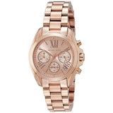 Michael Kors Chronograph Rose Gold Stainless Steel Women Watch MK5799I