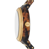 Michael Kors Runway Two-Tone Stainless Steel Strap Women Watch MK7354