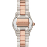 Michael Kors Runaway Two-Tone Stainless Steel Strap Women Watch MK7355
