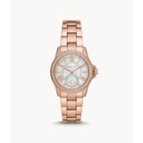 Michael Kors Rose Gold Stainless Steel Strap Women Watch MK7364