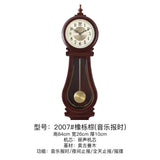 Mapple Leaf Kensington Heritage Pendulum Wall Clock – Chestnut Brown Model 2007