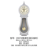 Mapple Leaf Kensington Chime Pendulum Wall Clock – Chestnut Brown Model 2007