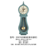 Mapple Leaf Kensington Chime Pendulum Wall Clock – Chestnut Brown Model 2007