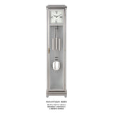 Mapple Leaf Lucerne Slimline 8-Rod Grandfather Clock – Stylish Grey / Chestnut Brown Model 6605