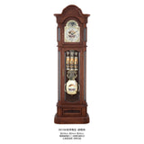 Mapple Leaf Buckingham Grand 12-Rod Grandfather Clock – Walnut Brown Model 6818