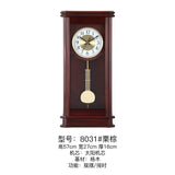 Mapple Leaf Regent Tall Chime Mantel Clock – Chestnut Brown Model 8031#