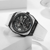 Infantry Chronograph Genuine Leather Strap Men Watch MOD42-FLY-ALLB