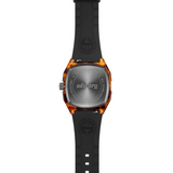 Infantry MOD 42 Tortoiseshell Black Silicone Strap Men Watch MOD42-PND-ALLB