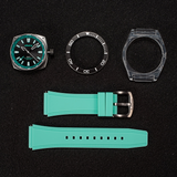 Infantry MOD 44 Green Silicone Strap Men Watch MOD44-GMT-TB