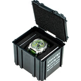 Infantry Revolution Green Silicone Strap Men Watch MOD47-FC-10-C