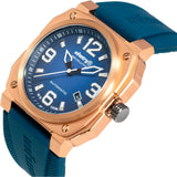 Infantry Revolution Blue Dial Silicone Strap Men Watch MOD47-FC-12-C