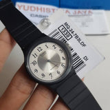 Casio General White Dial Black Resin Strap Unisex Watch MQ-24-7B3LDF-P
