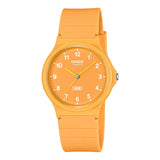 Casio General Analog Yellow Resin Strap Women's Watch MQ-24B-9BDF-P