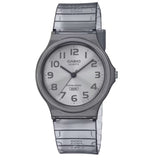 Casio General Analog Quartz Black Resin Strap Unisex Watch MQ-24S-8BDF-P