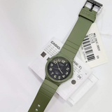 Casio General Black Dial Green Resin Strap Unisex Watch MQ-24UC-3BDF-P