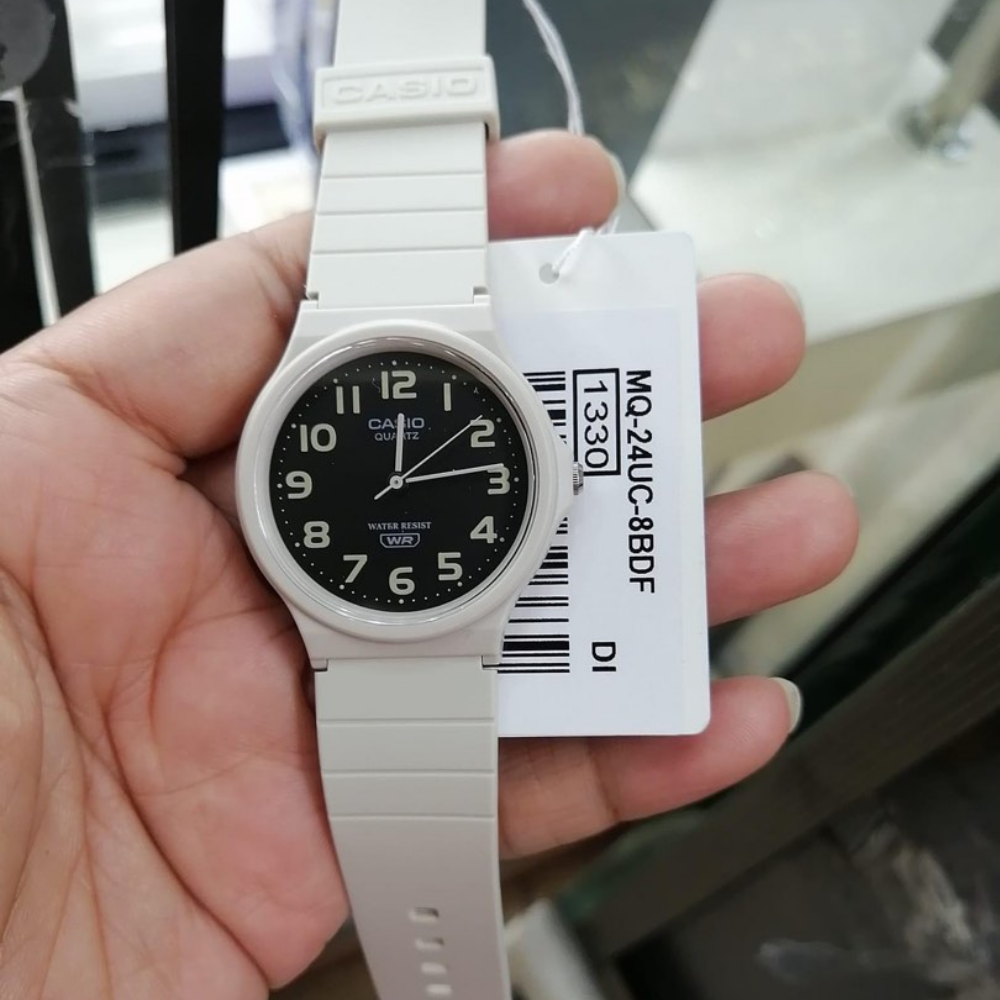 White Resin Classic General H2 Watch – Unisex Strap MQ-24UC-8BDF-P Casio Hub