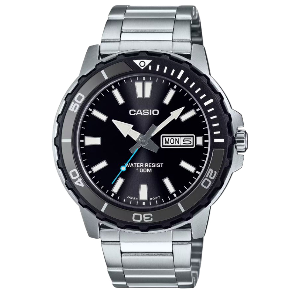 Casio General Stainless Steel Strap Men Watch MTD-125D Series