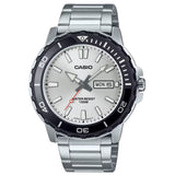 Casio General Silver Stainless Steel Strap Men Watch MTD-125D-7AVDF
