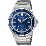 Casio General Sporty Silver Stainless Steel Strap Men's Watch MTD-145D-2AVDF