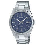 Casio General Silver Stainless Steel Strap Men Watch MTP-1302DA Series