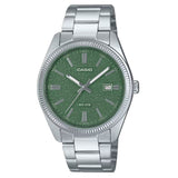 Casio General Silver Stainless Steel Strap Men Watch MTP-1302DA Series