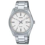 Casio General Silver Stainless Steel Strap Men Watch MTP-1302DA Series