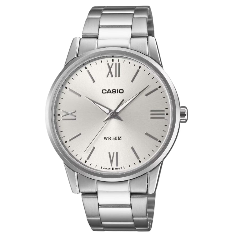 Casio General Stainless Steel Strap Men Watch MTP-1303DD Series