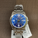 CASIO ENTICER MTP-1314D-2AVDF-P STAINLESS STEEL MEN WATCH