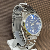 CASIO ENTICER MTP-1314D-2AVDF-P STAINLESS STEEL MEN WATCH