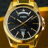 Casio General Gold Stainless Steel Strap Men Watch MTP-1370G-1AVDF