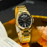 Casio General Gold Stainless Steel Strap Men Watch MTP-1370G-1AVDF