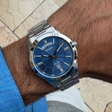 Casio General Stainless Steel Strap Men Watch MTP-1381D-2AVDF